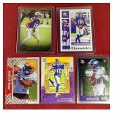 (5) 2020 Justin Jefferson Rookie Cards