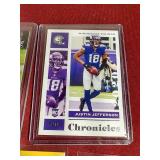(5) 2020 Justin Jefferson Rookie Cards