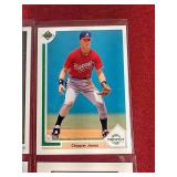 (4) Chipper Jones Prospect/Rookie Cards