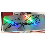 2003 Playoff Torii Hunter Game-Used Jersey Autograph Card - #d/140