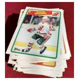 (112) 1988-89 Topps Hockey Cards