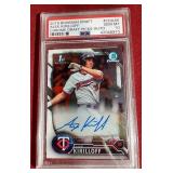 2016 Bowman Draft Chrome Autograph Alex Kirilloff 1st Bowman Card - PSA 10!!