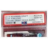 2016 Bowman Draft Chrome Autograph Alex Kirilloff 1st Bowman Card - PSA 10!!