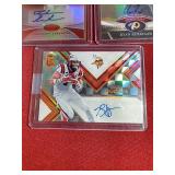 (5) Autographed NFL Cards - 2 Numbered