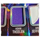 2020 Illusions Lineage Moss/Thielen/Jefferson Triple Patch Card - #d/50 WOW!