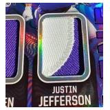 2020 Illusions Lineage Moss/Thielen/Jefferson Triple Patch Card - #d/50 WOW!