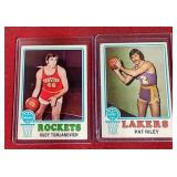 (2) 1973-74 Basketball Cards - Both HOFers