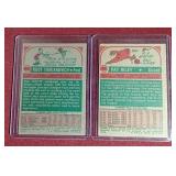 (2) 1973-74 Basketball Cards - Both HOFers