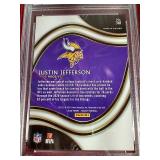 2020 Select Justin Jefferson Field Level Rookie Card - PSA 9
