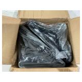 LOT OF 80 Black Velvet Hangers