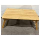 Emerging Green Folding Bamboo Laptop Table