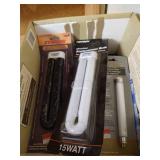 Small Box Of UV, Mosquito, & Tubular Lights