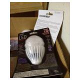 Box Of Misc. Light Bulbs - New In Box
