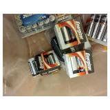 Assorted Batteries - 9V, AA, C, Etc.