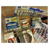 Assorted Batteries - 9V, AA, C, Etc.