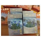 Blue LED Christmas Lights - New In Box