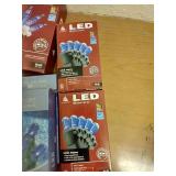 Blue LED Christmas Lights - New In Box