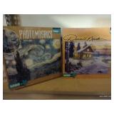 (6) 1,000 Piece Puzzles & (1) 2,000 Piece Puzzle - New In Box