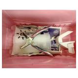 Pink Tool Box With Scissors & Grommet Tool