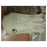 (5) Pairs Mens XL Used Leather Work Gloves