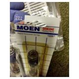 Bin Of Misc. New Plumbing Supplies For Home Repair