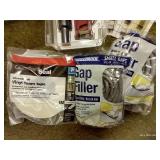 Bin Of Misc. New Plumbing Supplies For Home Repair