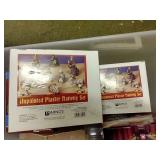 Christmas Decor - Solar Lights (New In Box) & Nut Cracker