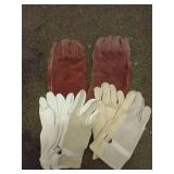 Lightly Used Mens XL Leather Gloves
