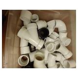 Tub Of PVC, Tape, & Rope Caulk