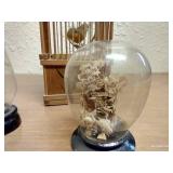 Asian Decor - (2) Cork Art, (1) Decorative Bird Cage