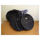 (5) Jumper Cable Bags With Clamp