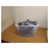 Tote Of Mixed Wii Accessories, VR Glasses, 3D Glasses