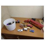 Bucket Of Vintage & Misc. Toys, RC Semi