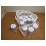 (14) Glass Jars - New