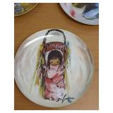 (5) DeGrazia Native American Collectors Plates
