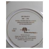 (5) DeGrazia Native American Collectors Plates