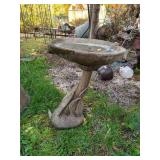 Concrete Bird Bath