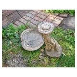Concrete Bird Bath
