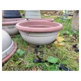 (4) Terra Cotta Planters