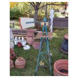 Metal Standing Wind Mill/Weather Vane