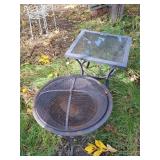 Patio Table & Fire Pit