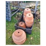 (14) Terra Cotta Pots