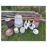 Misc. Pots - Mostly Plastic, Some Self-Watering