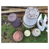 Misc. Pots - Mostly Plastic, Some Self-Watering