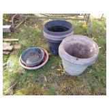 (7) Misc. Pots & (7) Trays