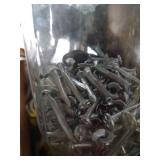 Right Side Shelf Jars Of Misc. Hardware