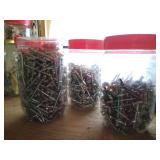 (3) Jars Of Rivets