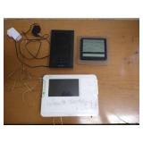 (2) Electronic Weather Gauges And (1) Note Taker