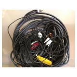 Tote Of Misc. Cables