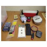 Tote Of Misc. Electronics/Accessories